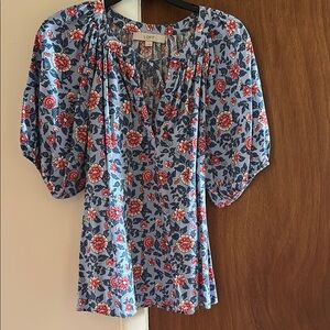 LOFT Floral Blouse